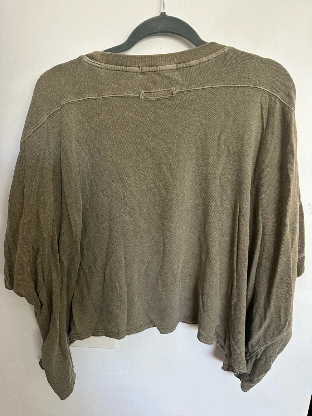 Free people - cc tee - olive green